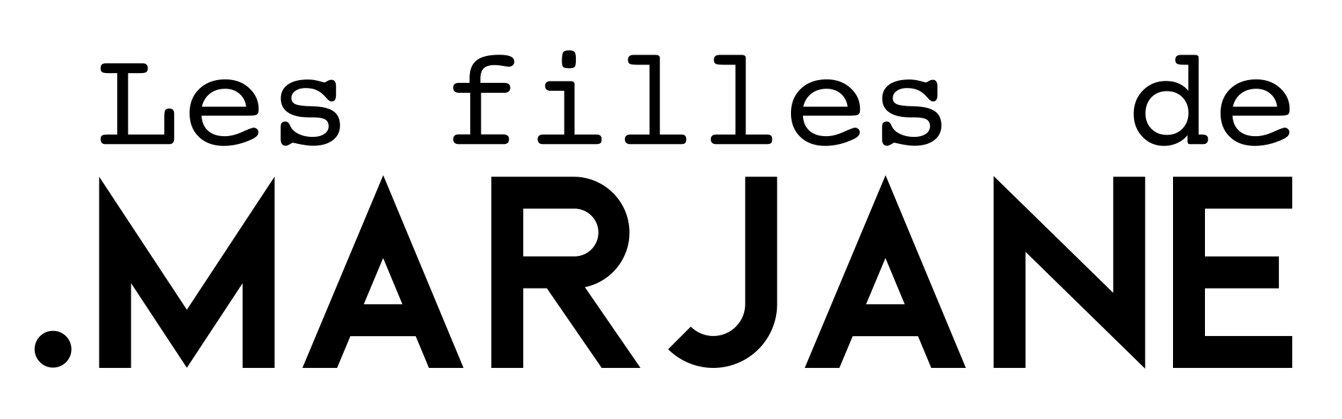 Logo lesfillesdemarjane marque objet lifestyle